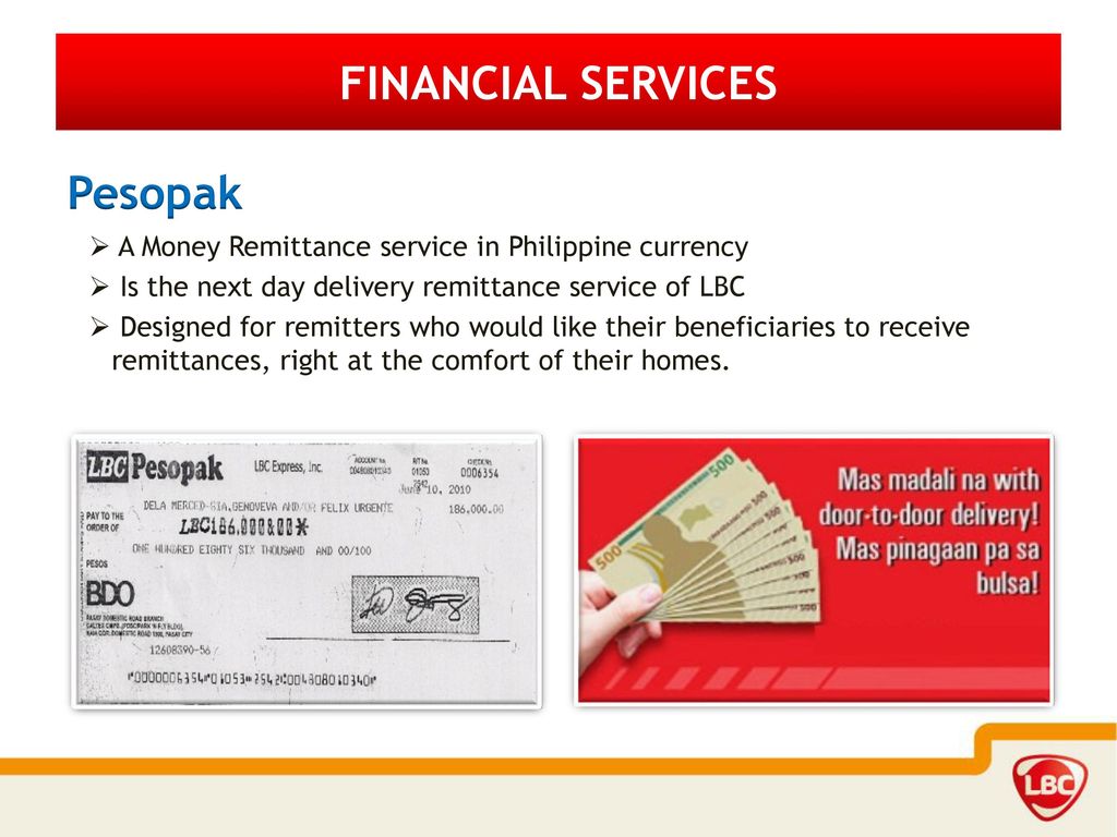 Lbc remittance sale